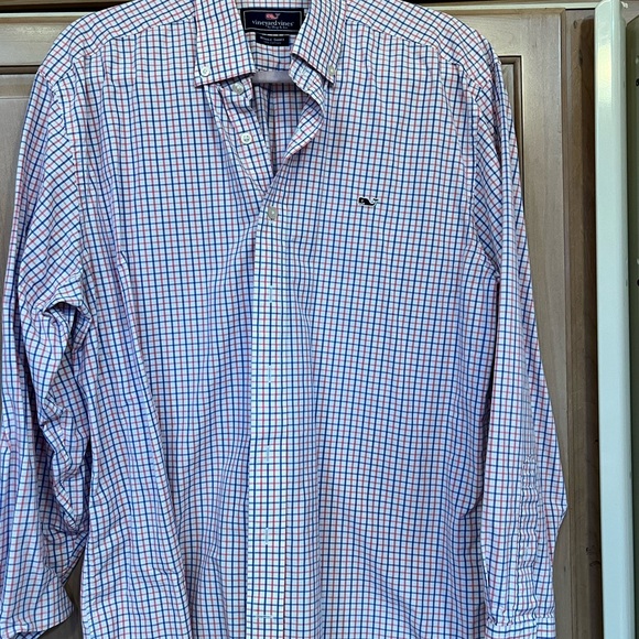 Vineyard, vines, men’s button-down shirt, size large - Picture 3 of 3